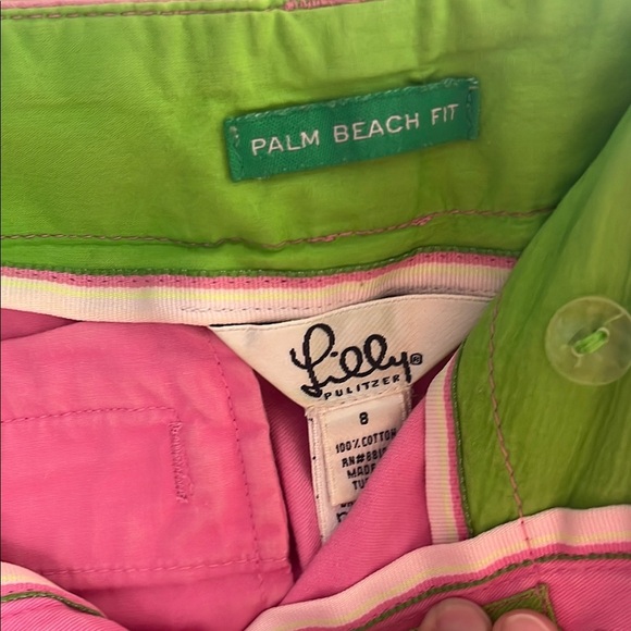 Lilly Pulitzer Pink Capris - Picture 2 of 3